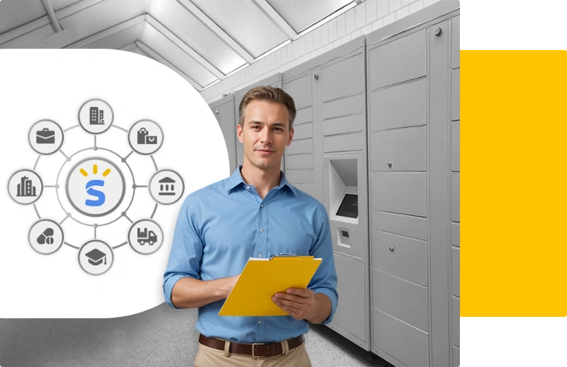 smartbox lockers for multiple industries